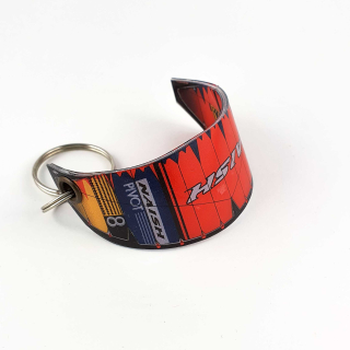 Naish Pivot 2020 3D Schlüsselanhänger Pocket Kites Red/Grey/Orange