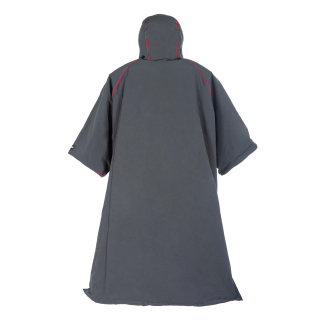Red Original Pro Change Jacket Robe Poncho Short Sleeve grey