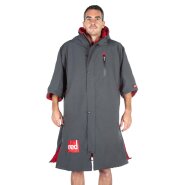 Red Original Pro Change Jacket Robe Poncho Short Sleeve grey L