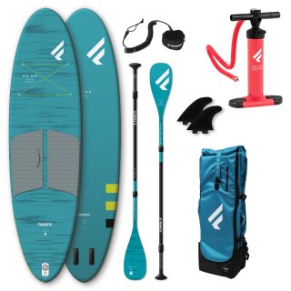 Fanatic Package Fly Air Pocket 104 + Carbon 35 3-teiliges Paddel