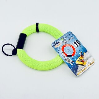 FloatEyes WRISTKEY schwimmendes Armband Schlüsselanhänger Neon Grün