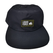 Liquid Force Rubber Logo Patch Cap Blue