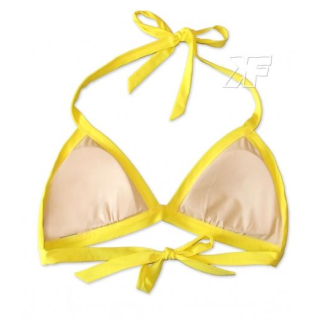 RE-TRIED TOP Bikini Oberteil Oakley Prism Yellow
