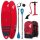 Fanatic Package Fly Air 104" rot + Pure 3-teiliges Paddel