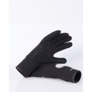 Rip Curl Flashbomb 3/2mm 5 Finger Glove BLACK