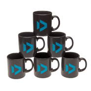 Duotone Coffee Cup (6pcs) dark grey