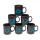 Duotone Coffee Cup (6pcs) dark grey OneSize