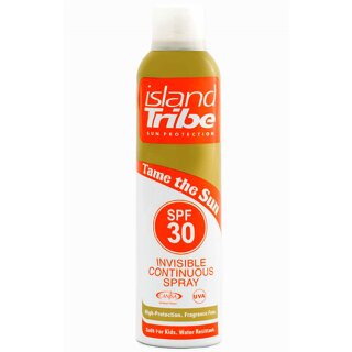 ABGELAUFEN island Tribe Sun Protection GEL SPRAY 30 LSF/SPF 320ml