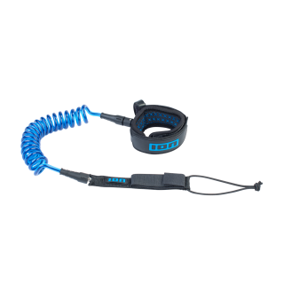 ION Wing Leash Core Coiled Ankle blue