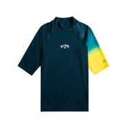 Billabong Contrast Printed UV-Shirt Kurzarm neon yellow