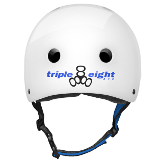 Triple 8 SS22 - Halo Helm white rubber