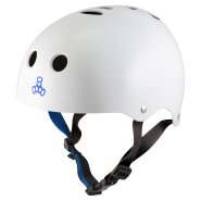 Triple 8 SS22 - Halo Helm white rubber