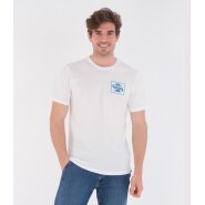 Hurley Everyday washed Mr fishy T-Shirt white
