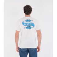 Hurley Everyday washed Mr fishy T-Shirt white