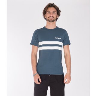 Hurley Oceancare Block Party SS T-Shirt nightshadow
