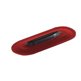 Starboard SURF FIN Z BOX W/ LEASH HOLEwith red PVC Patch