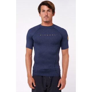 Rip Curl Dawn Patrol Perf T-Shirt mit UV-Schutz navy marle