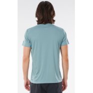 Rip Curl Dawn Patrol T-Shirt mit UV-Schutz mid blue marle