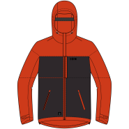 ION Softshell Jacket Shelter 491 smashing red