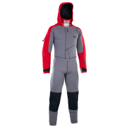 ION Fuse Drysuit 4/3 Back Zip 215/501 grey/red