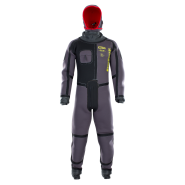 ION Fuse Drysuit 4/3 Back Zip 215/501 grey/red