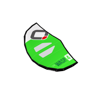 WASP V2 Ozone Wing inkl. Bag + Leash grün 4qm leicht gebraucht
