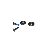 Mystic Ace Bar 3 screw and washer set Black