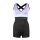 Prolimit Fire Swimsuit 2/2  Q-lining- FL Lavender/Black