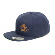 Schwerelosigkite Snapback Cap | Swlk navy/brown