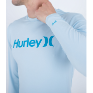 Hurley OAO QUICKDRY RASHGUARD LS sea haze