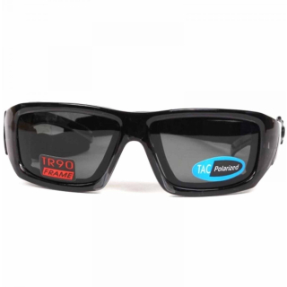 SMALL BASIC Styler Sportbrille JC-Optics Sonnenbrille crystal black 