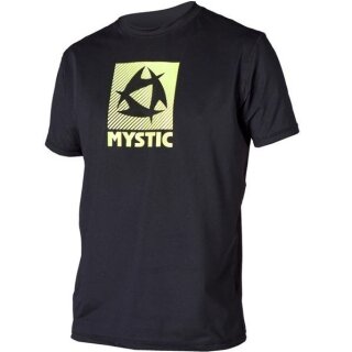 Mystic STAR Quickdry Shirt Kurzarm black