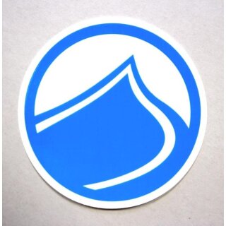 DROP Sticker Liquid Force 11cm blue