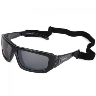 SMALL BASIC Styler Sportbrille JC-Optics Sonnenbrille crystal black