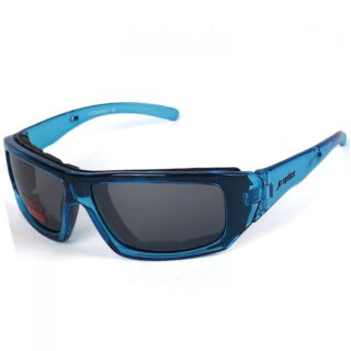 SMALL BASIC Styler Sportbrille JC-Optics Sonnenbrille crystal blue