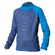 Mystic STAR Rashguard Shirt Kids Longarm blue S (110)