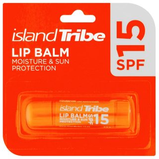 (100g = 57.29EUR) Sun Protection Lip Balm Island Tribe SPF 15 / 4,8g