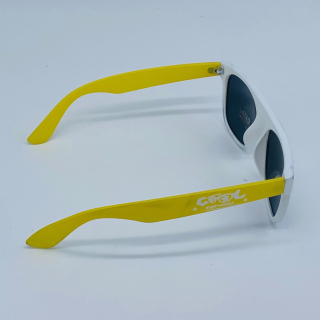ACE POLARIZED Sonnenbrille Cool Shoe white/yellow
