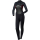 AXIS Front-Zip Neoprenanzug Xcel Women kaschiert 4/3mm black/merlot print