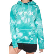 Hurley One & Only Cloud Wash Pullover washed teal XS 34
