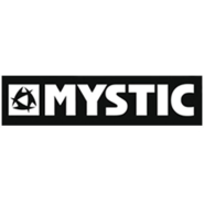 MYSTIC Aufkleber black/white 25cmx5,0cm