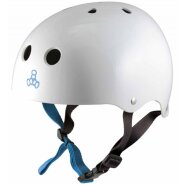 Triple 8 Halo Helm matt white XL