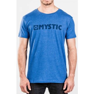 Mystic Brand Tee 2.0 Shirt blue melee