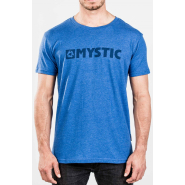 Mystic Brand Tee 2.0 Shirt blue melee XS 46
