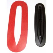 Red Paddle US-Box PVC Patch aufklebbarer Finnenkasten rot