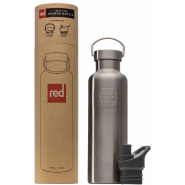 Red Original Insulated Drinks Bottle - Doppelwandige Edelstahl Trinkflasche SILVER