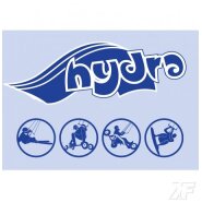 HQ4 Hydra RF2 Water/Snow/Landkite komplett mit Bar+Tasche 3.5 m² (350)