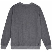 Mystic Brand Crew Sweater asphalt melee