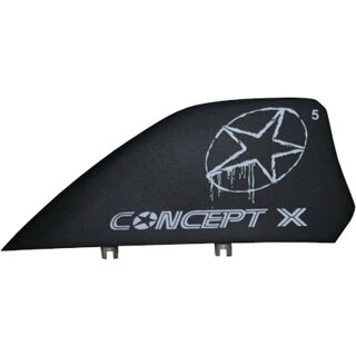 Concept X G10 Kitefinne 4.0 cm schwarz