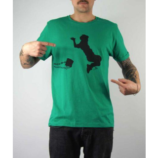 Schwerelosigkite Schaukel T-Shirt Men kelly green